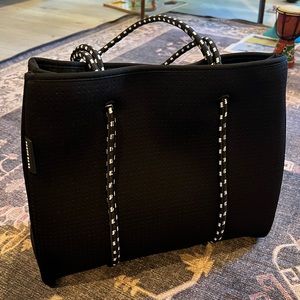 Prene bag black with clutch NWT